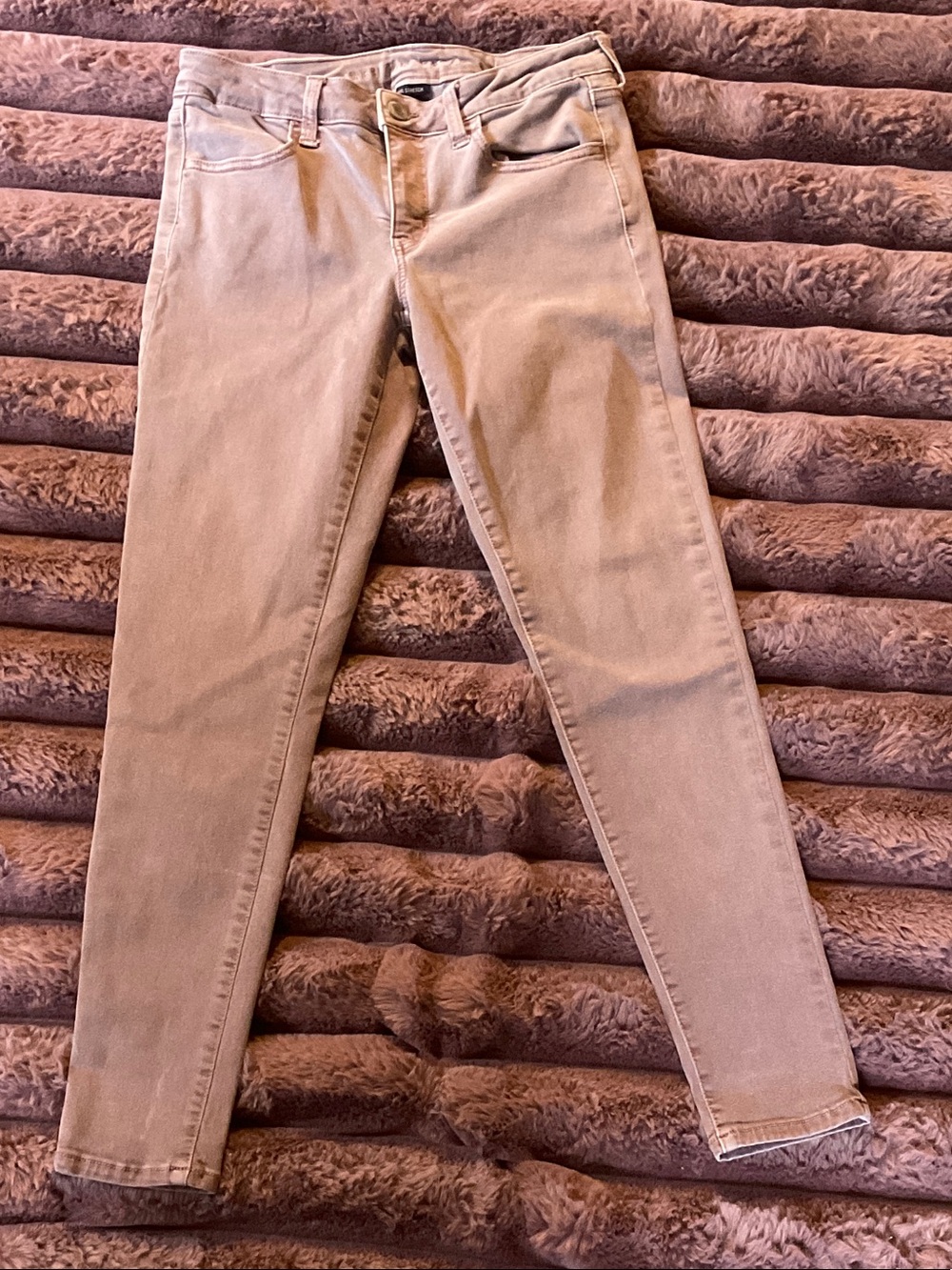 American Eagle Outfitters Men's Skinny Jeans in Light Tan